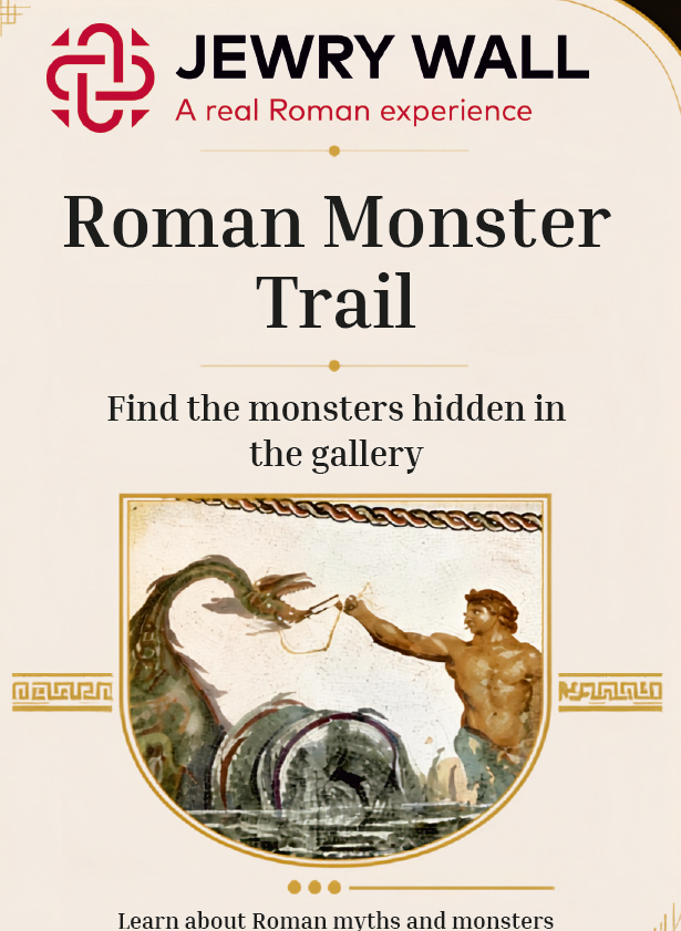 Roman Monster Trail at Jewry Wall Museum 